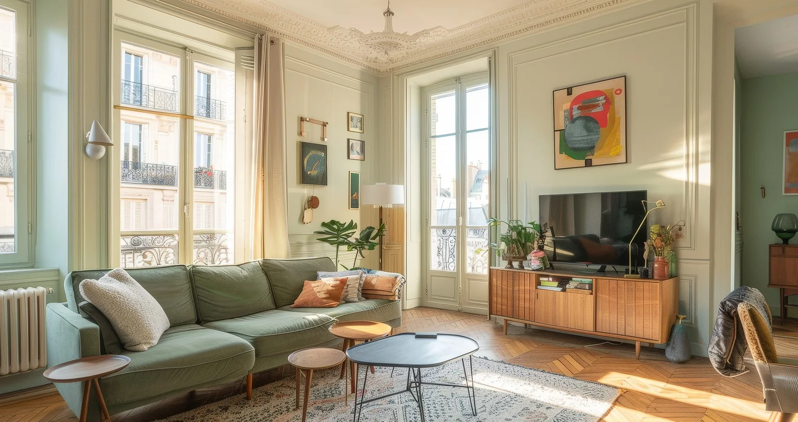 Appartement familial Paris 14e : un 5 pièces de 105 m² à Alésia pour 980 000 €, négocié à -8 %